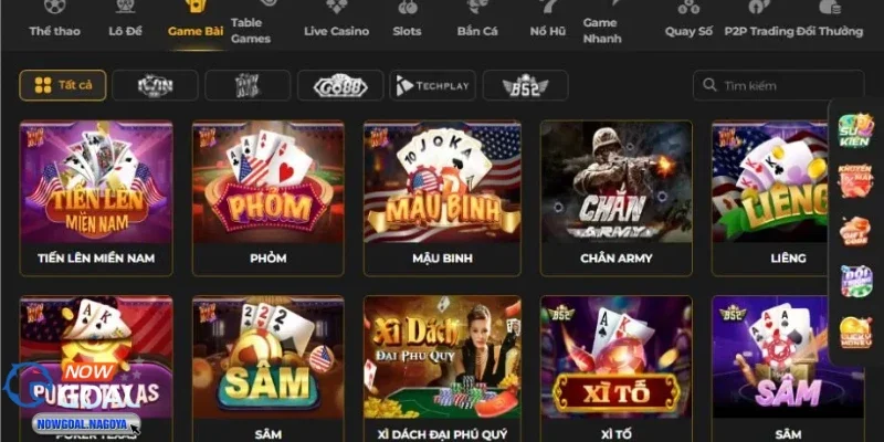 Trò chơi cá cược casino đa dạng và không ngừng cải tiến